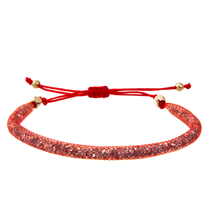 Bunte Schnur, die facettierte Edelstein-handgemachte Perlen-Armbänder spinnt