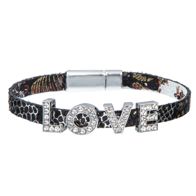 18.5cm handgemachtes Lederarmband