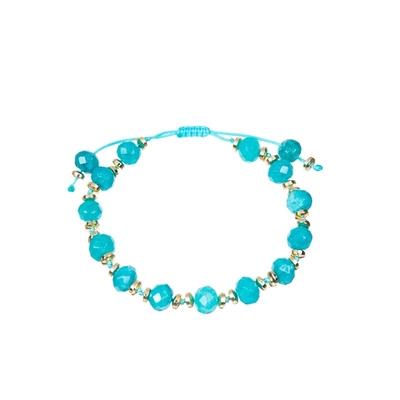 Geknotetes Perlen-Armband Soems facettierte justierbare Schnur Form für Dame