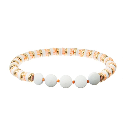 Pillen-Form Heishi bördelt Armband