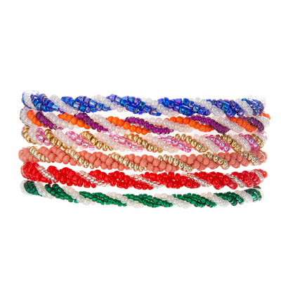 18.5cm buntes Mischungs-Perlen-Armband eingestellt mit Magnetenden
