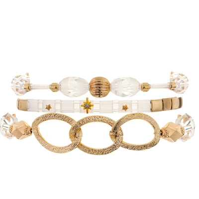 Einzigartige Freundschaft ziehen Reichtum Lucky Handcraft Beads Tila Bracelets einstellte für Dame an