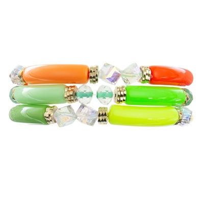 Boutiquen-handgemachtes Perlen-Armband-erschwingliches Geschenk-neue grüne Farbe für Partei