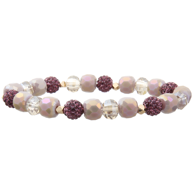 Leicht Luxus Volldiamant Shamballa Vielseitig Kristallkugel Armband Großhandel Einfache und beliebte DIY Mode Schmuck