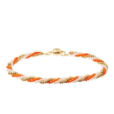 18.5cm buntes Mischungs-Perlen-Armband eingestellt mit Magnetenden