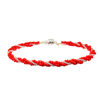 18.5cm buntes Mischungs-Perlen-Armband eingestellt mit Magnetenden