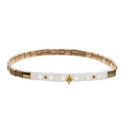 Einzigartige Freundschaft ziehen Reichtum Lucky Handcraft Beads Tila Bracelets einstellte für Dame an