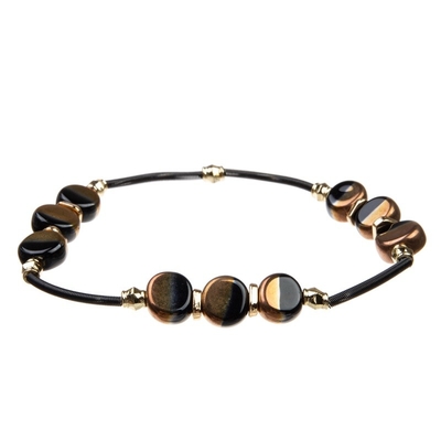 Multi Schicht-Halloween-Feiertags-dehnbares Armband eingestellt mit Spinnen-und Zircon-Charme