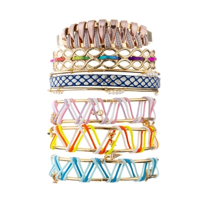 Inspirierend Regenbogen-Lederarmband mit verdrehtes Art-Metalloffener Stulpe
