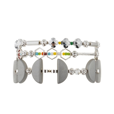 Erschwingliche Boutiquen-überzog handgemachtes justierbares Armband-Silber für Partei