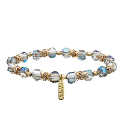 Handgemachtes Lederarmband-tägliche Schmuck-Goldfarbe Doppelschicht Boho
