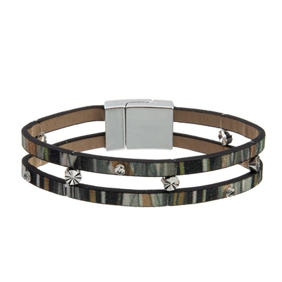 Grüne Farbstapelbares Armband stellte Frühjahrskollektion für elegante Frauen ein